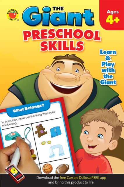Giant: Preschool Skills Activity Book