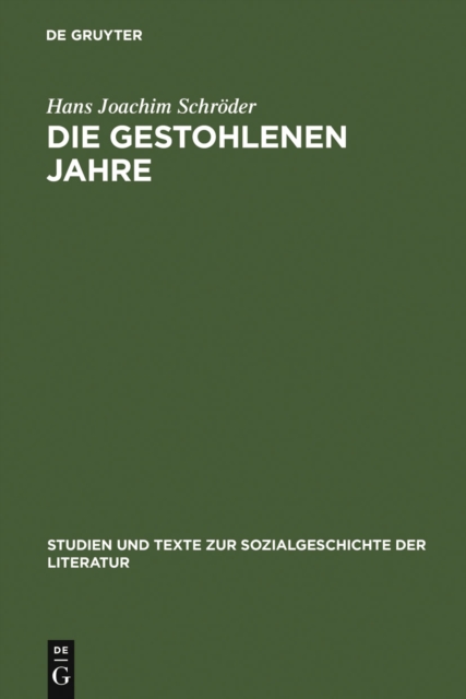 Die gestohlenen Jahre