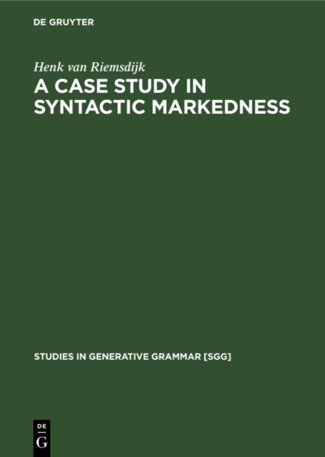 case study In syntactic markedness