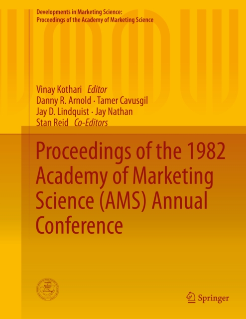 Proceedings of the 1982 Academy of Marketing Science (AMS) Annual Conference