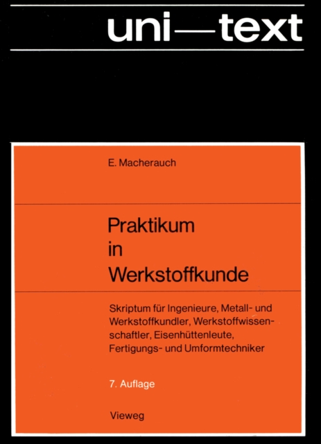 Praktikum in Werkstoffkunde