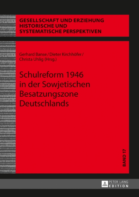 Schulreform 1946 in der Sowjetischen Besatzungszone Deutschlands