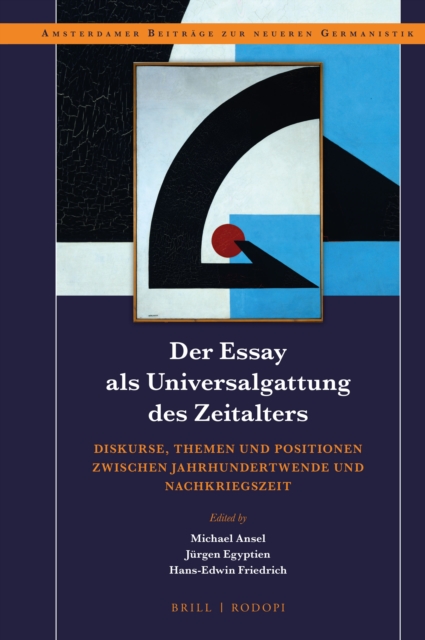 Essay als Universalgattung des Zeitalters