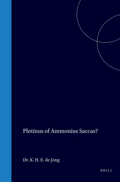 Plotinus of Ammonius Saccas?