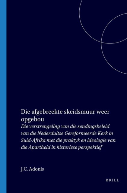 Die afgebreekte skeidsmuur weer opgebou