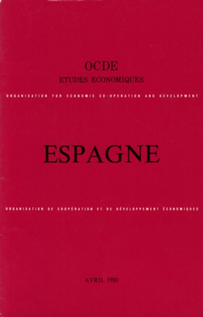 Etudes economiques de l'OCDE : Espagne 1980