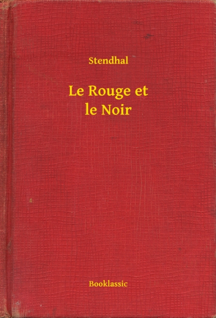 Le Rouge et le Noir
