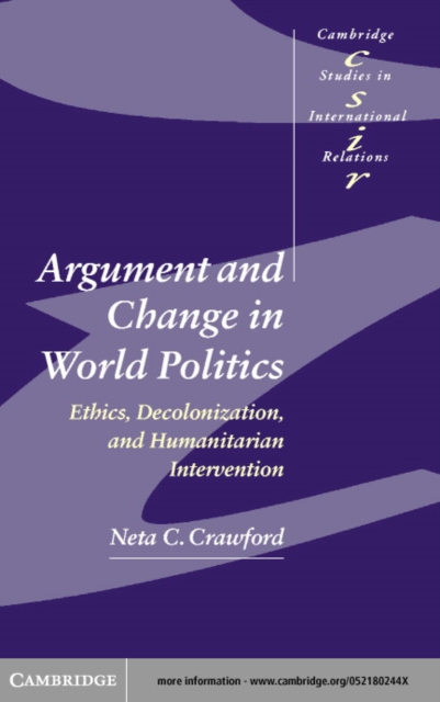 Argument and Change in World Politics