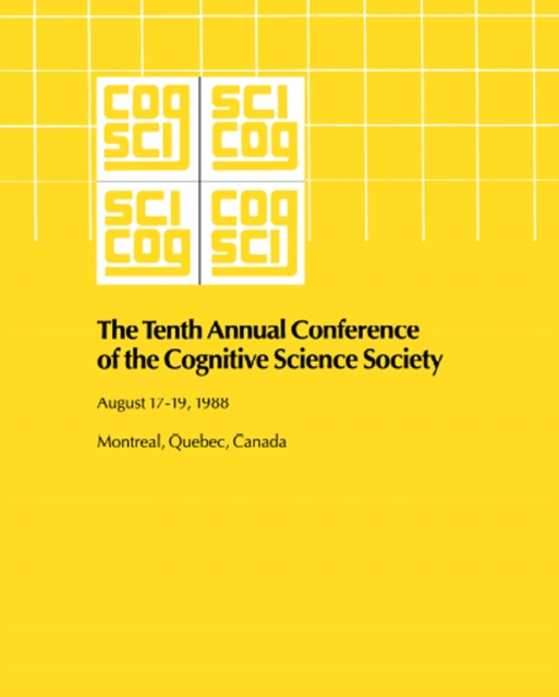 10th Annual Conference Cognitive Science Society Pod