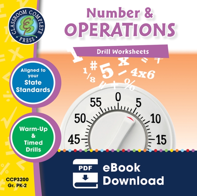 Number & Operations - Drill Sheets Gr. PK-2