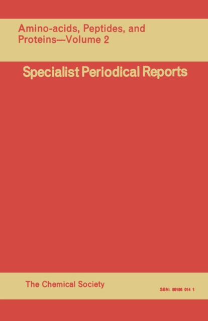 Amino Acids, Peptides and Proteins