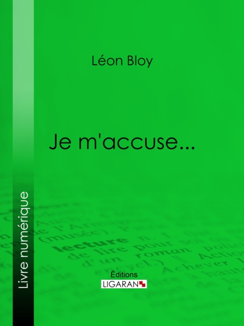 Je m'accuse...