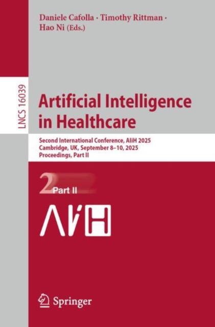 Artificial Intelligence in Healthcare