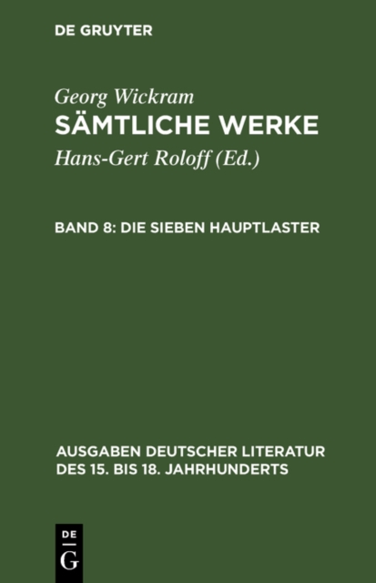 Die sieben Hauptlaster