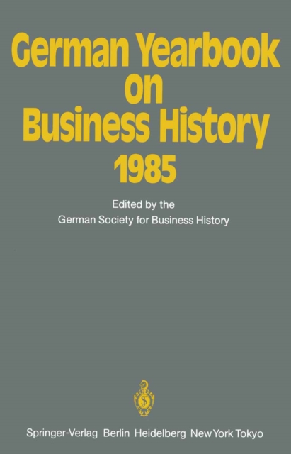 German Yearbook on Business History 1985
