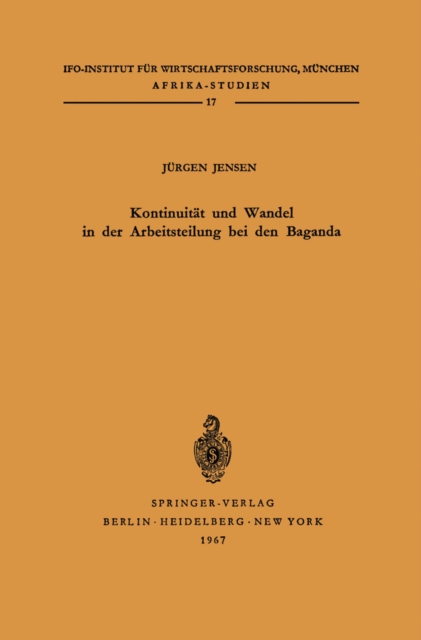 Kontinuität und Wandel in der Arbeitsteilung bei den Baganda