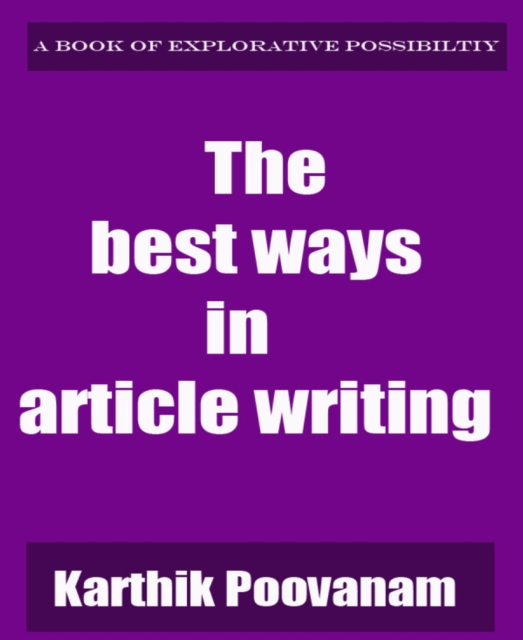best ways in article writing