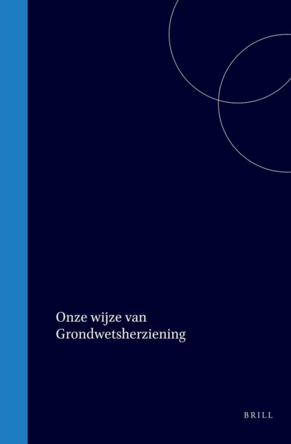 Onze wijze van grondwetsherziening