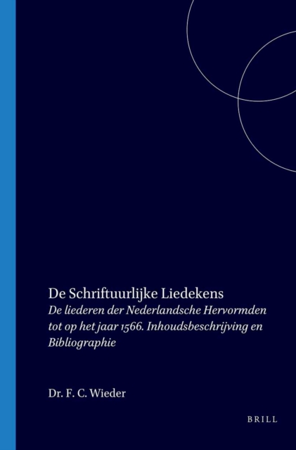 De Schriftuurlijke Liedekens