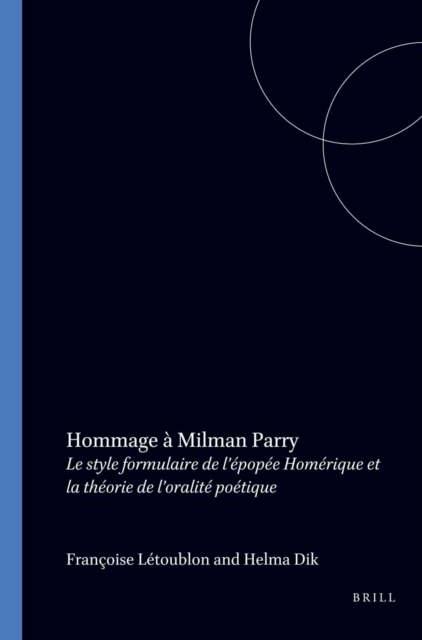 Hommage a Milman Parry