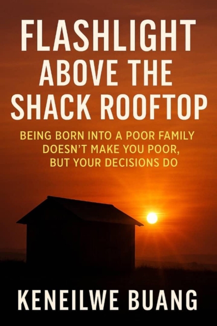 Flashlight Above The Shack Rooftop