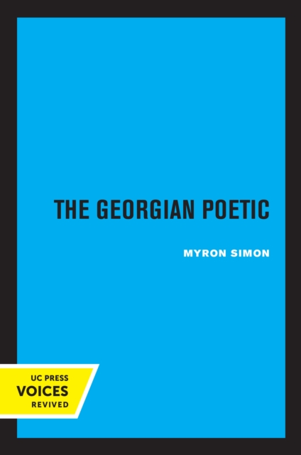 Georgian Poetic