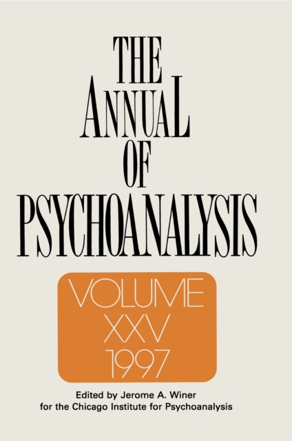 Annual of Psychoanalysis, V. 25