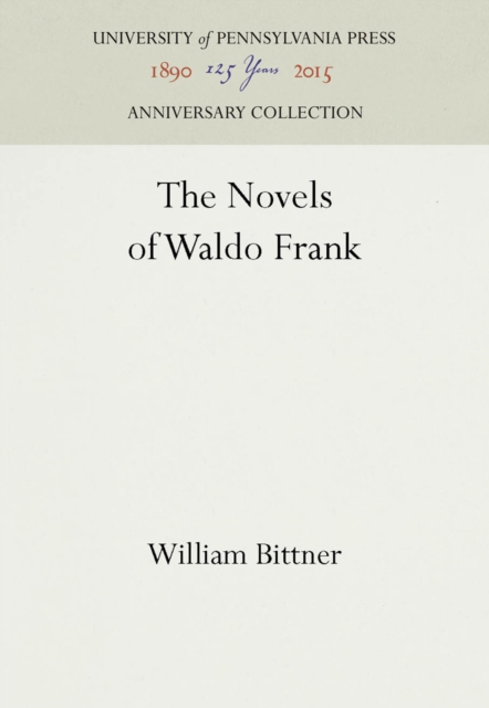 Novels of Waldo Frank