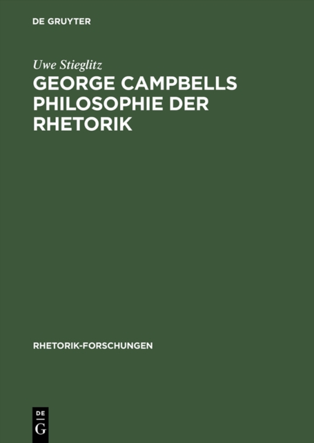 George Campbells Philosophie der Rhetorik