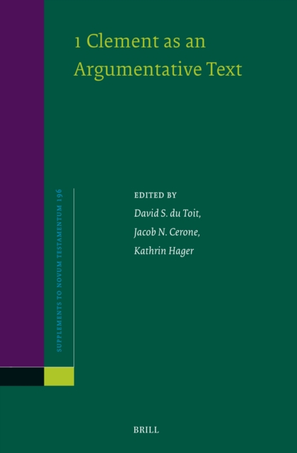 1 Clement as an Argumentative Text