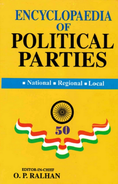 Encyclopaedia Of Political Parties Post-Independence India (Swatantra Party 1968-1974)