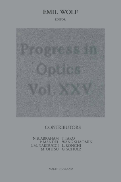 Progress in Optics
