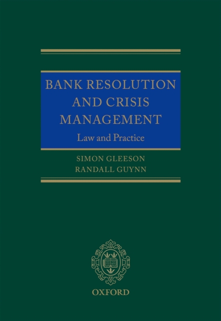 Bank Resolution and Crisis Management