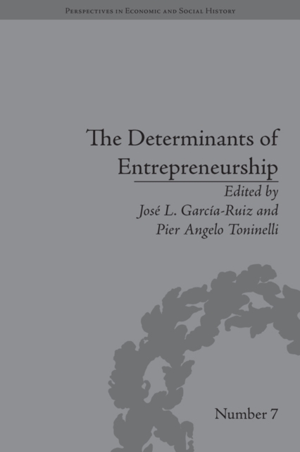 Determinants of Entrepreneurship