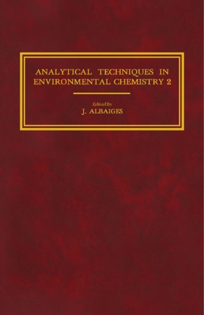 Analytical Techniques in Environmental Chemistry 2