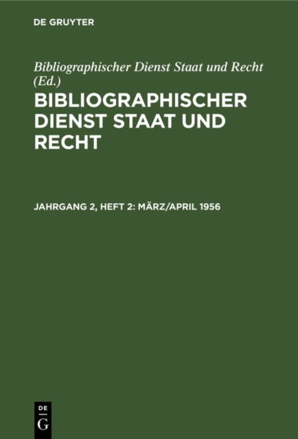 Marz/April 1956