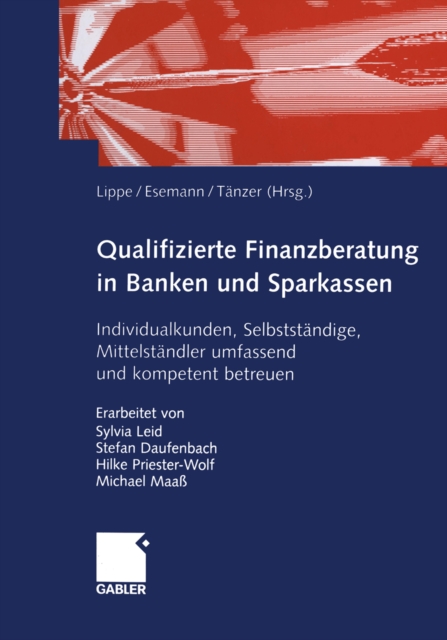 Qualifizierte Finanzberatung in Banken und Sparkassen