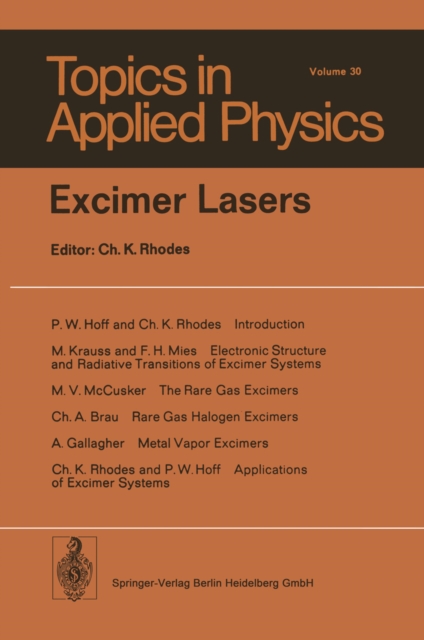 Excimer Lasers