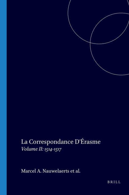 Correspondance d'Erasme