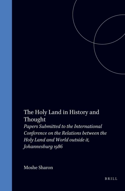Holy Land in History and Thought