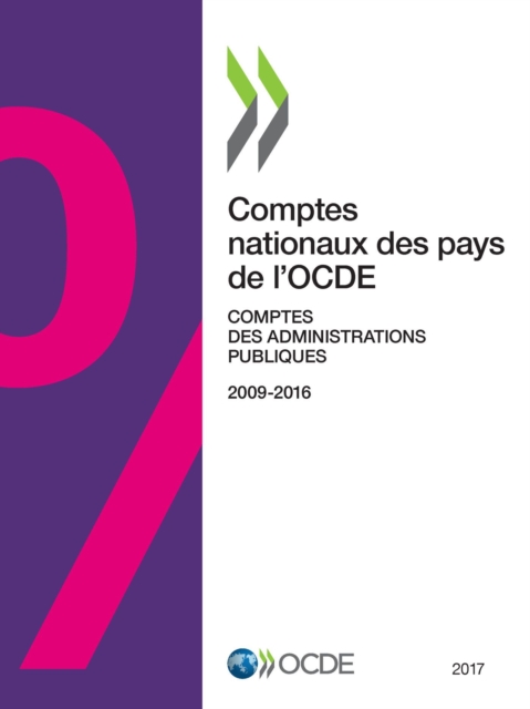Comptes nationaux des pays de l'OCDE, Comptes des administrations publiques 2017