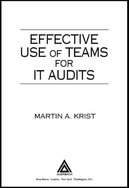 Effective Use of Teams for IT Audits