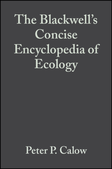 Blackwell's Concise Encyclopedia of Ecology
