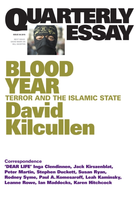 Quarterly Essay 58 Blood Year