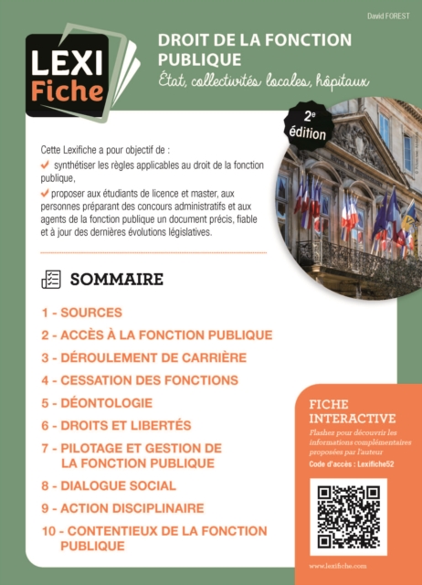 Droit de la fonction publique (2e édition)
