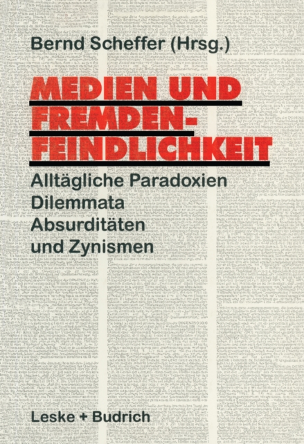 Medien und Fremdenfeindlichkeit