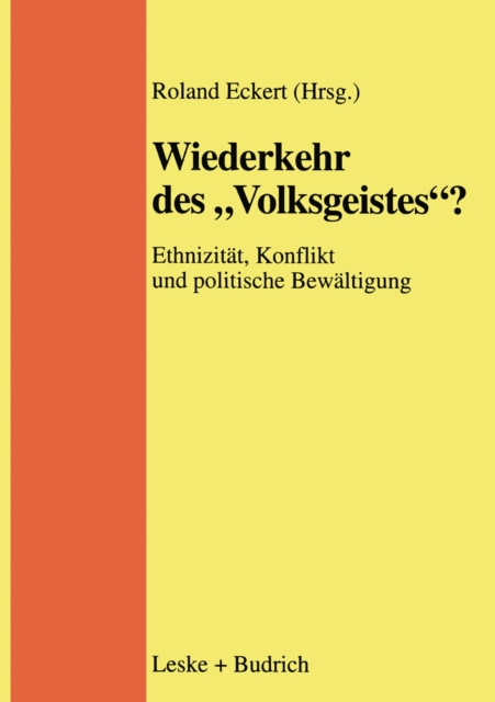 Wiederkehr des „Volksgeistes“?