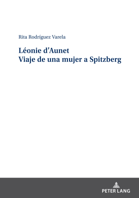 Léonie d’Aunet Viaje de una mujer a Spitzberg