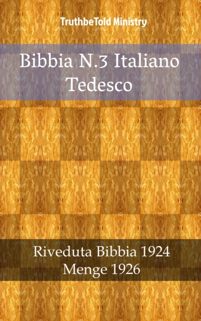 Bibbia N.3 Italiano Tedesco