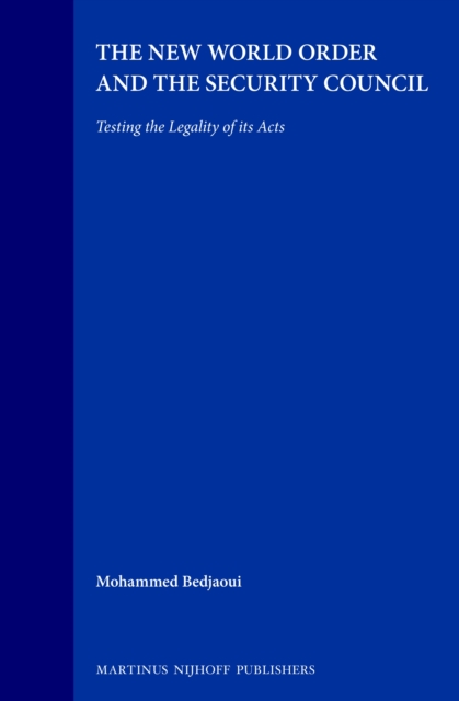 New World Order and the Security Council